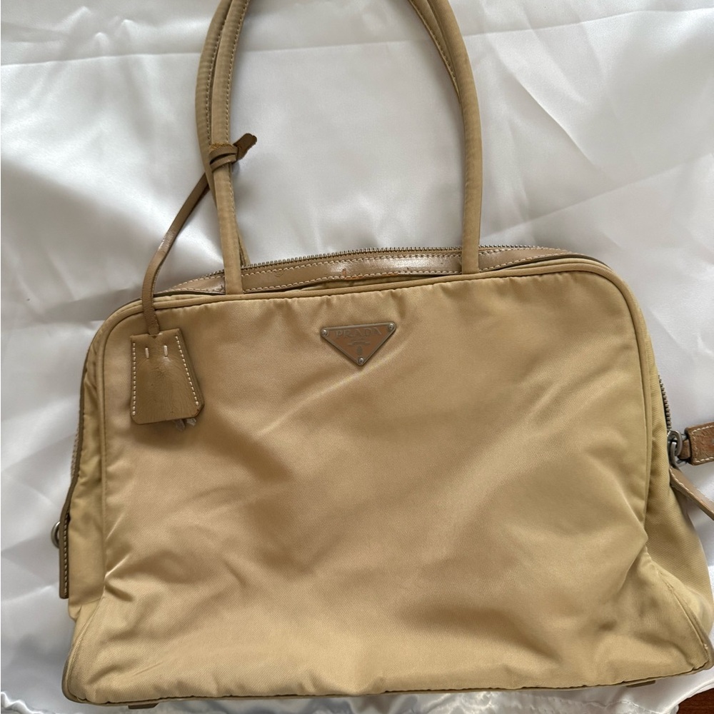 Prada Beige Tote Bag